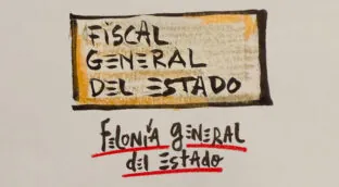 La viñeta animada sobre... la felonía general del Estado