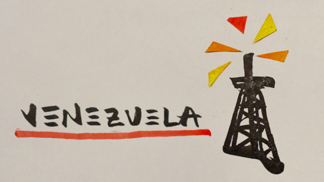 La viñeta animada sobre... Venezuela