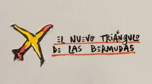 La viñeta sobre... el triángulo de las Bermudas