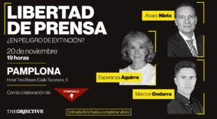 THE OBJECTIVE celebra en Pamplona un foro de debate sobre la libertad de prensa