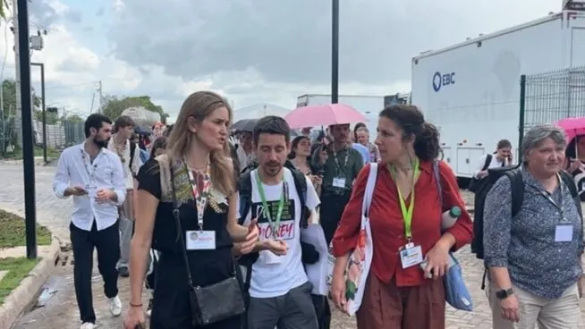 Aagesen confirma que todos están bien tras el incendio en la Cumbre del Clima