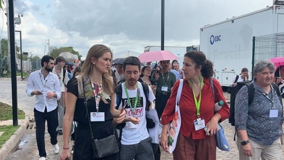 Aagesen confirma que todos están bien tras incendio en la Cumbre del Clima de Brasil