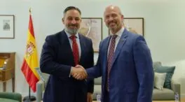 Abascal se reúne en Madrid con el presidente de la Heritage Foundation, próxima a Trump