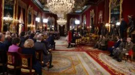 El acto central del 50 aniversario de la restauración de la monarquía en España, en imágenes