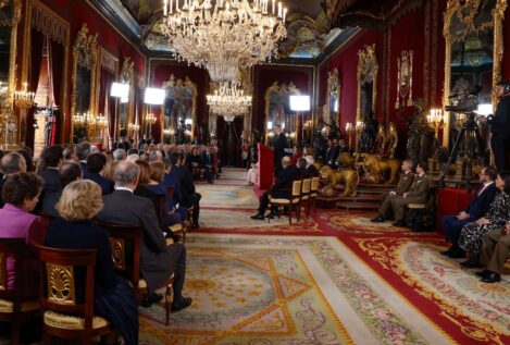 El acto central del 50 aniversario de la restauración de la monarquía en España, en imágenes