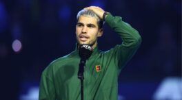 Carlos Alcaraz, baja para la Final 8 de la Copa Davis en Bolonia por molestias en el isquiotibial