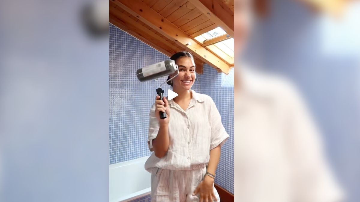 Ana Bastos, arquitecta, explica cómo reformó su baño en dos días y sin albañiles