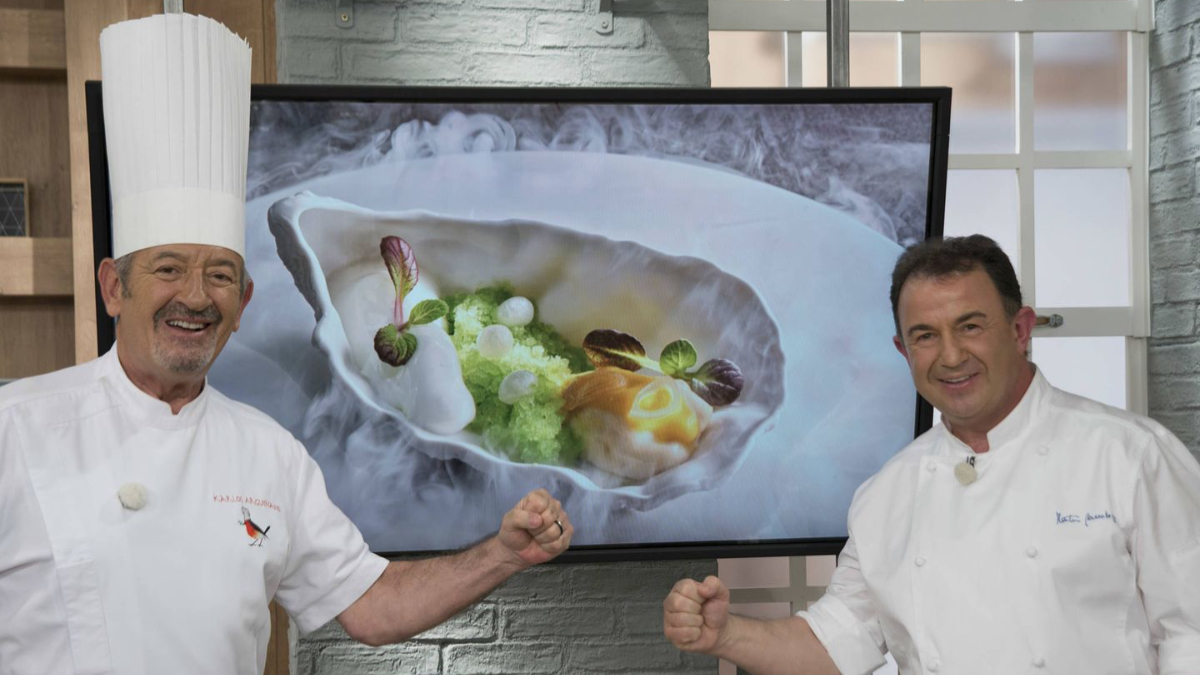 La amistad de Berasategui y Arguiñano que se fraguó entre fogones: «Es único e irrepetible»