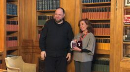 Armengol recibe la Orden de la Princesa Olga por «su defensa de la dignidad» en Ucrania