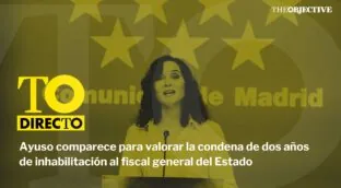 DIRECTO | Ayuso comparece para valorar la condena de dos años de inhabilitación a García Ortiz