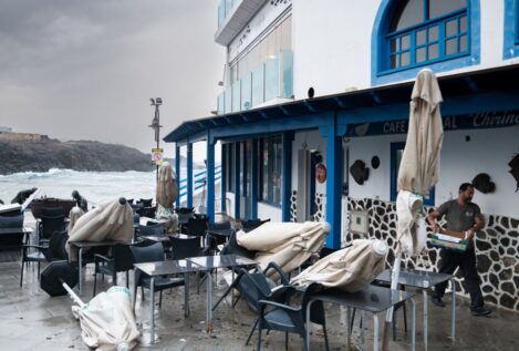 La borrasca Claudia provoca 150 incidencias en Andalucía, sobre todo en Huelva