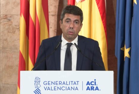 Mazón registra el escrito de renuncia como presidente de la Comunidad Valenciana