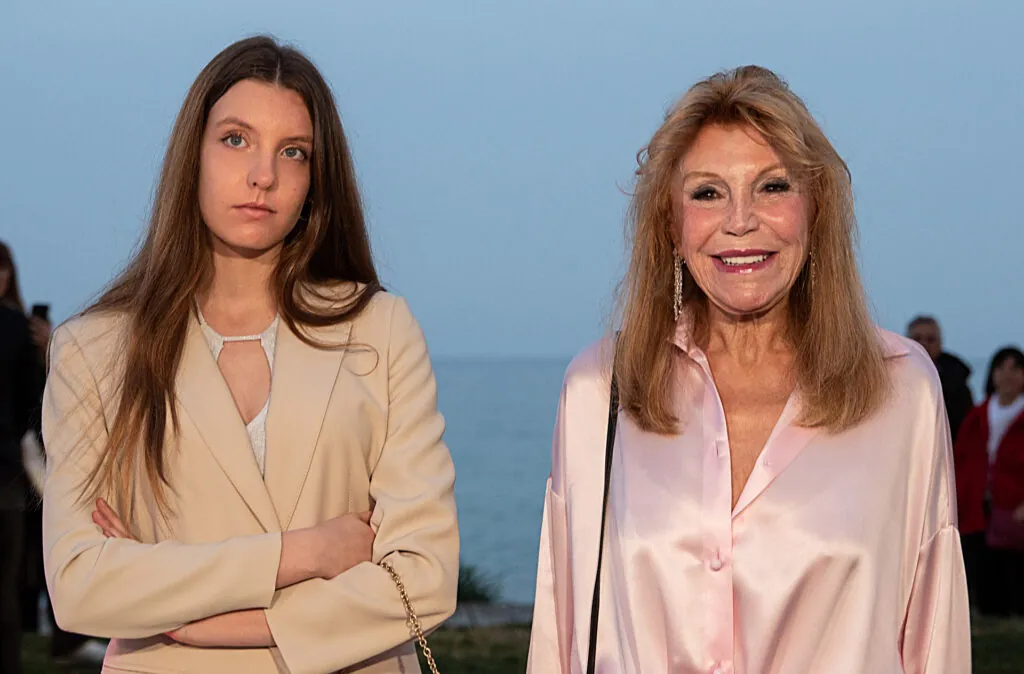 Carmen Cervera y su hija Carmen Thyssen en 2023