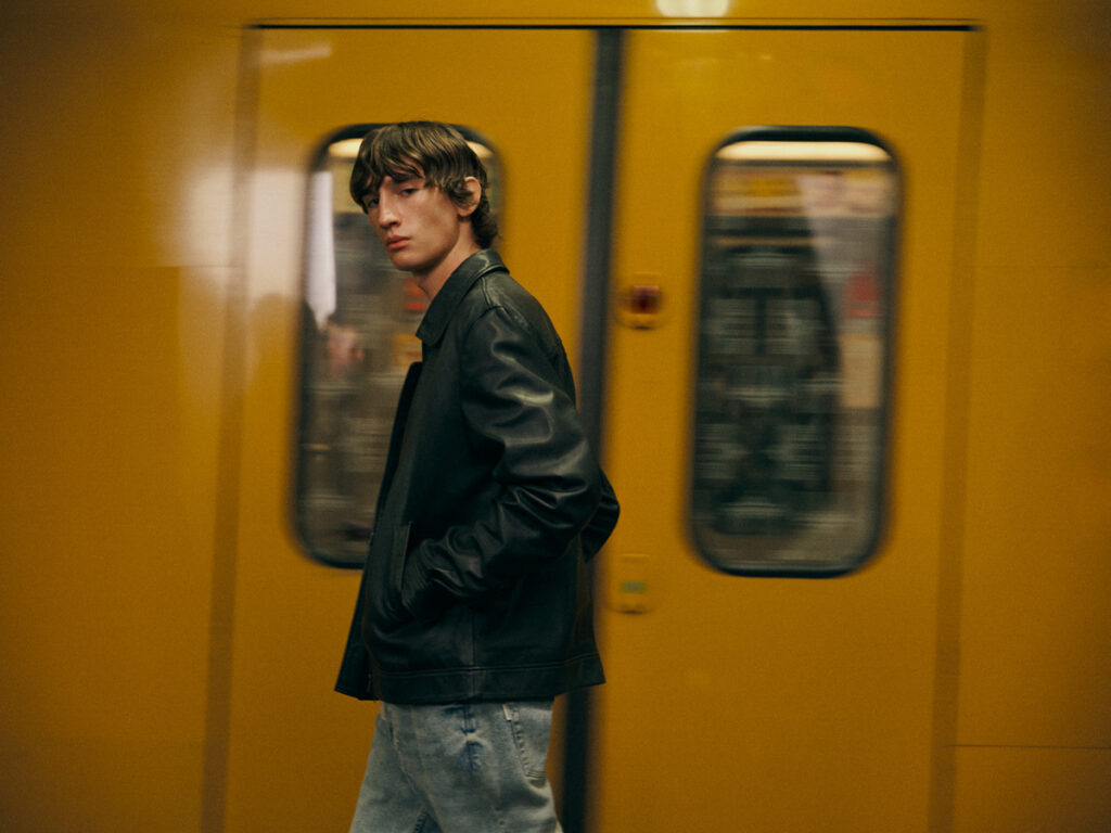 Cazadora de cuero de Scalpers