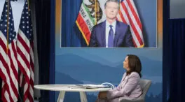 Newsom y Harris aceleran su pugna por liderar a los demócratas de EEUU rumbo a 2028