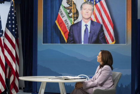 Newsom y Harris aceleran su pugna por liderar a los demócratas de EEUU rumbo a 2028