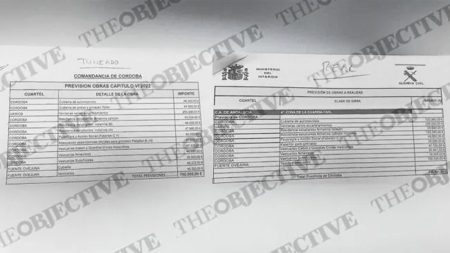 El jefe de la Guardia Civil de Córdoba silenció la denuncia interna sobre el amaño de contratos