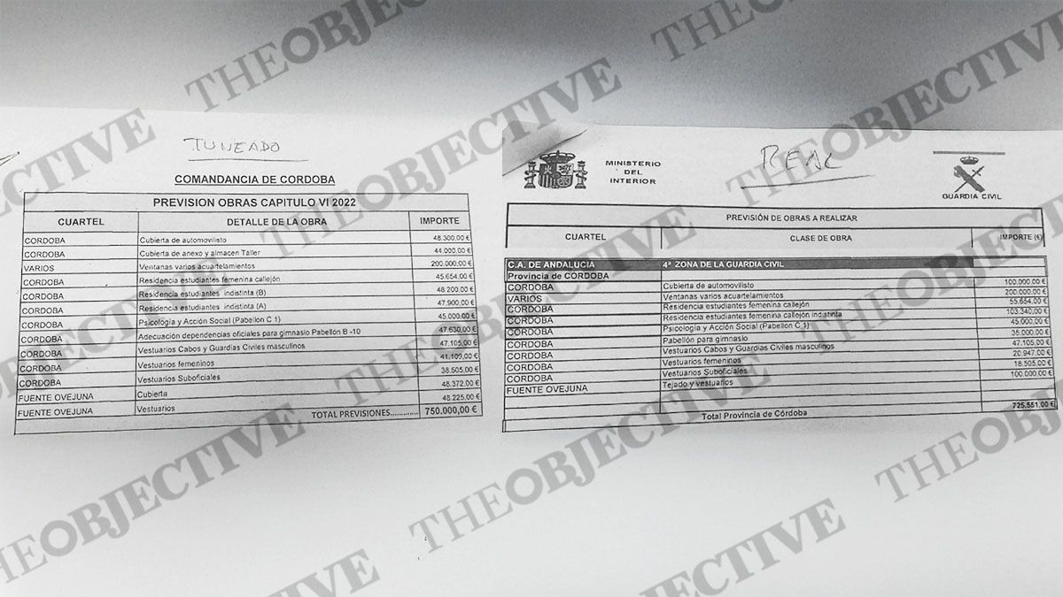 El jefe de la Guardia Civil de Córdoba silenció la denuncia interna sobre el amaño de contratos