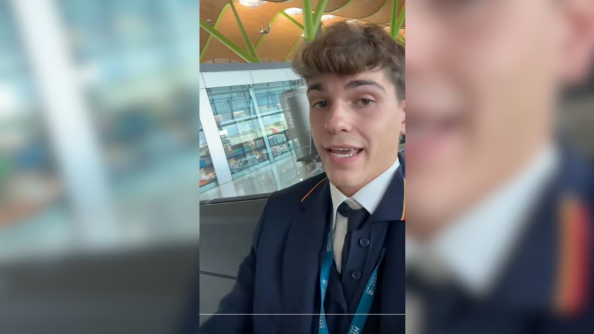 David, coordinador de vuelos, explica por qué las columnas del aeropuerto de Madrid tienen estos colores