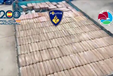 Golpe al Cartel de Jalisco en España: los 20 detenidos traían droga en maquinaria pesada