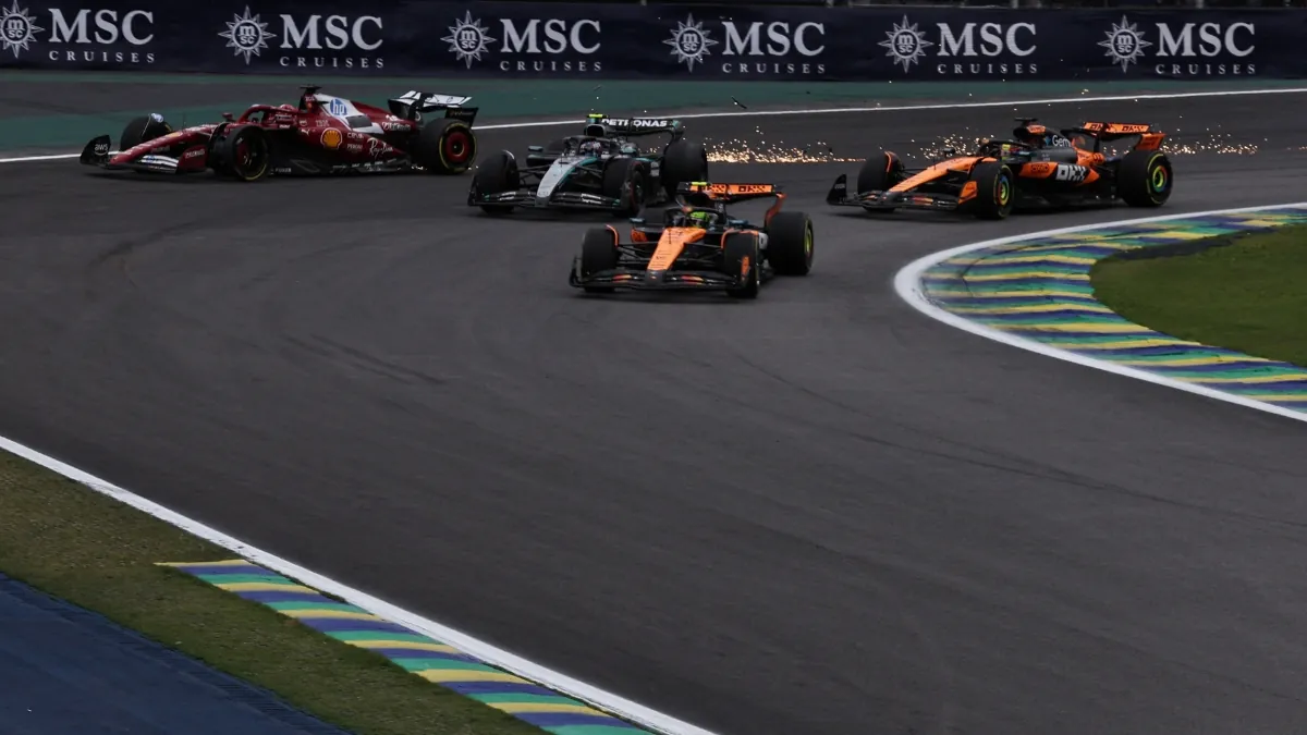 Norris domina en la remontada de Verstappen: desastre para Alonso y Sainz en Brasil