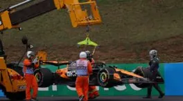 Norris aprovecha el error de novato de Piastri y Alonso se defiende en la sprint de Brasil