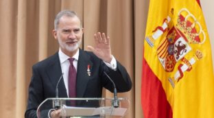 El Rey se declara «heredero» de la Transición y ensalza la monarquía de la «España reunida»