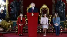 Felipe VI defiende la Transición impulsada por el rey emérito, aunque «no fue perfecta»