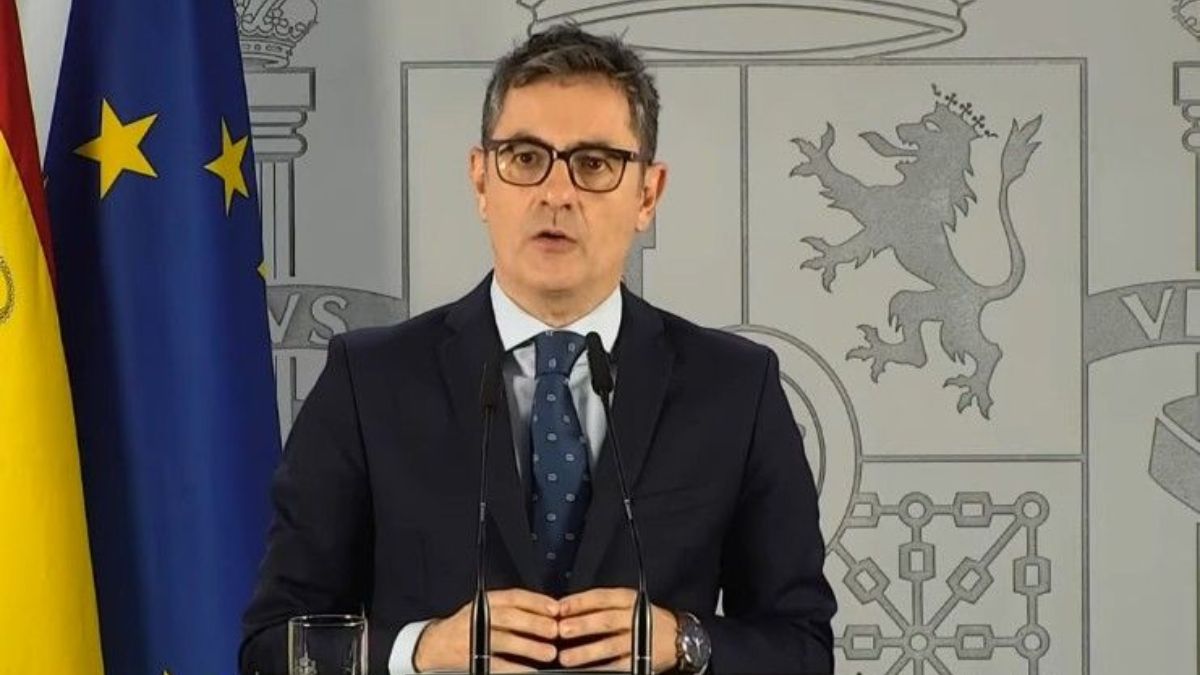 Bolaños afirma que el Gobierno tiene el «deber» moral de no compartir la condena a García Ortiz