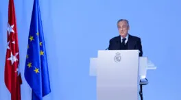 Florentino Pérez, muy crítico con el Barça: «No es normal que pague ocho millones a árbitros»