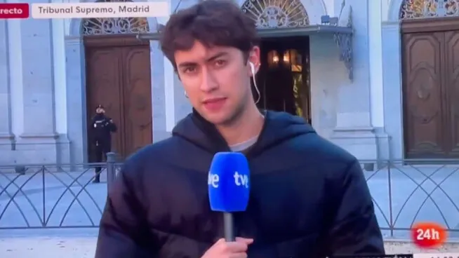 Daniel, el hijo de Xabier Fortes que sigue los pasos de su padre y ahora trabaja en TVE