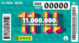 Horario del Sorteo del 11 del 11 de la ONCE: dónde ver por televisión y en vivo online hoy