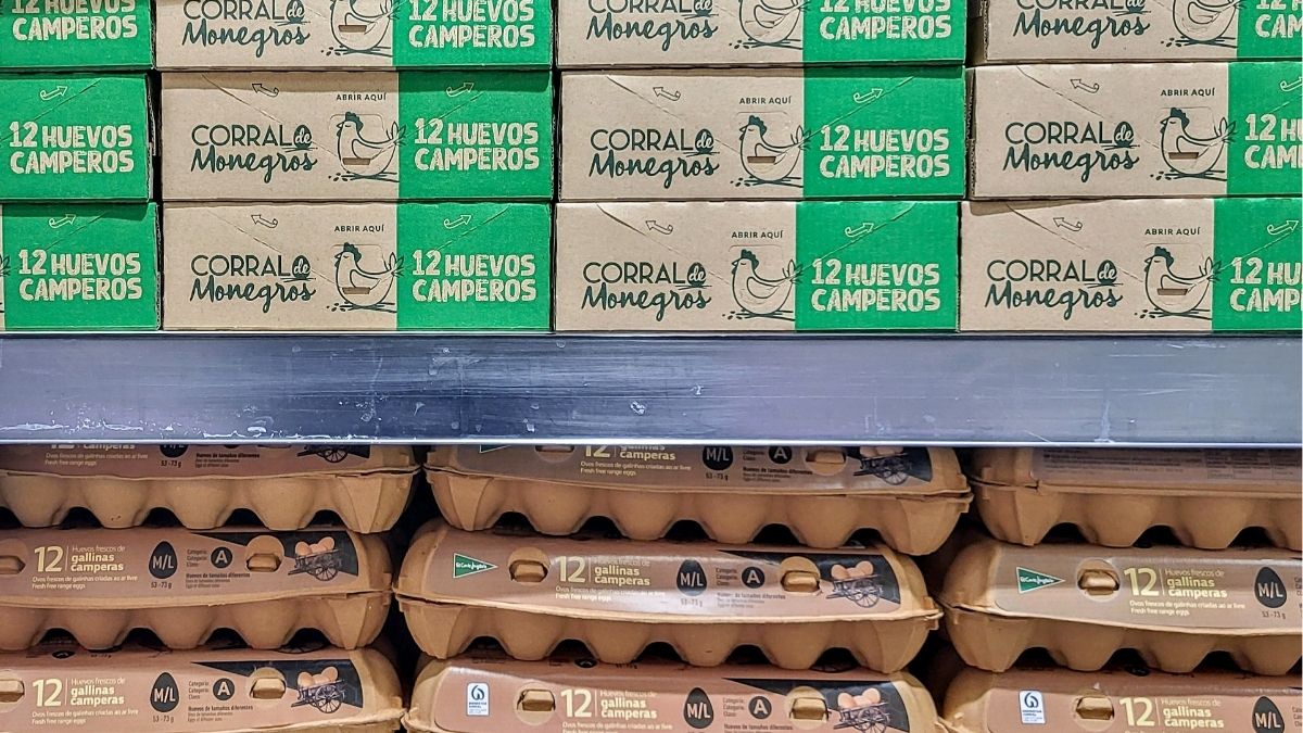 La subida del precio del huevo en España triplica la de la eurozona