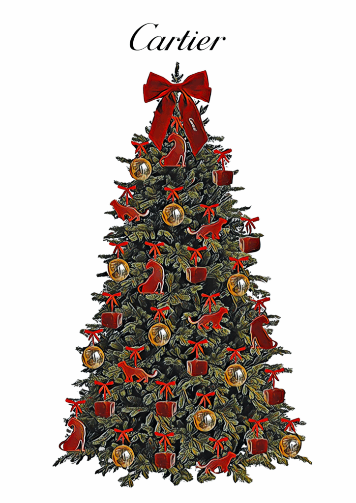 El árbol de Cartier. Solidarity Xmas Tree