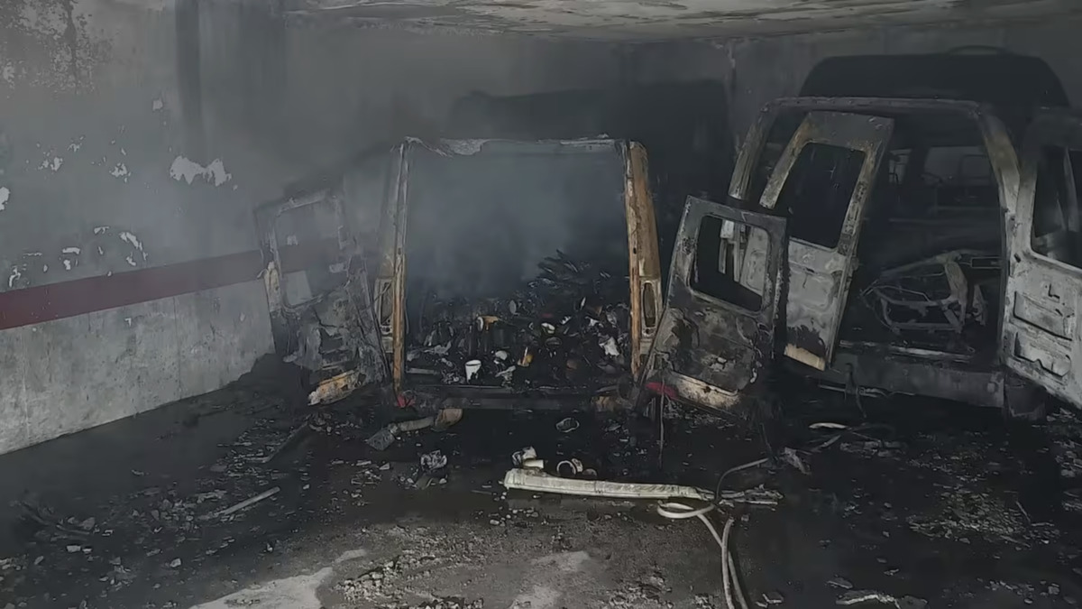 Un incendio agrava la guerra entre clanes tras los robos en el cementerio de Zaragoza