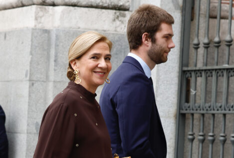 Cristina ya conoce a Sophia, la novia de su hijo Juan: la infanta aprovechó su 'cita' con Carlos III