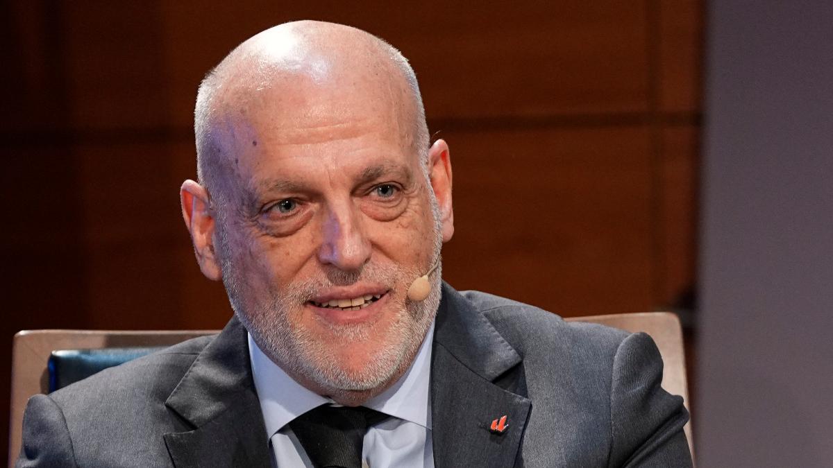Tebas defiende el modelo de Laliga ante los retos del fútbol profesional