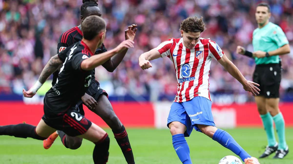 El Atlético prolonga su racha liguera con una goleada al Sevilla en el Metropolitano