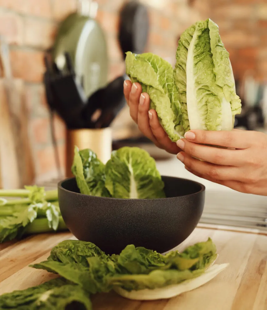 Comer lechuga aumentará el brillo del cabello. (Fuente: Freepik/racool_studio)
