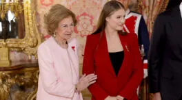 Leonor homenajea a su abuela: luce un traje llamativo en su color fetiche en el Palacio Real