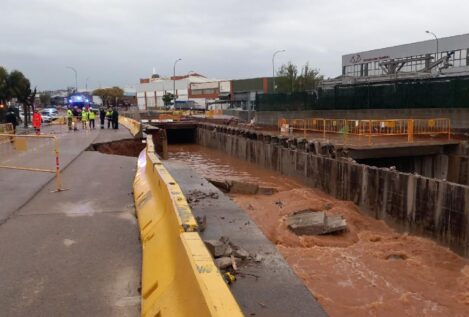El temporal en Cataluña interrumpe vuelos y provoca inundaciones