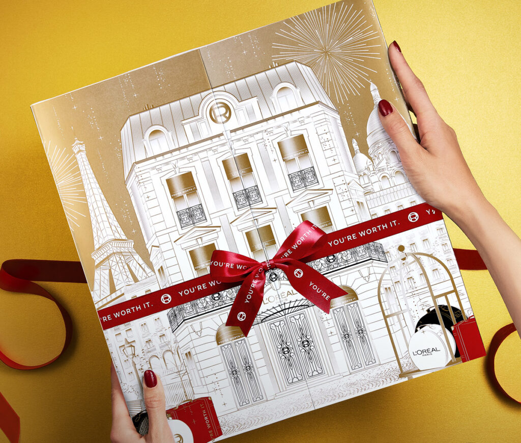 Calendario de Adviento de L´Oréal Paris. (PVP: 99€)