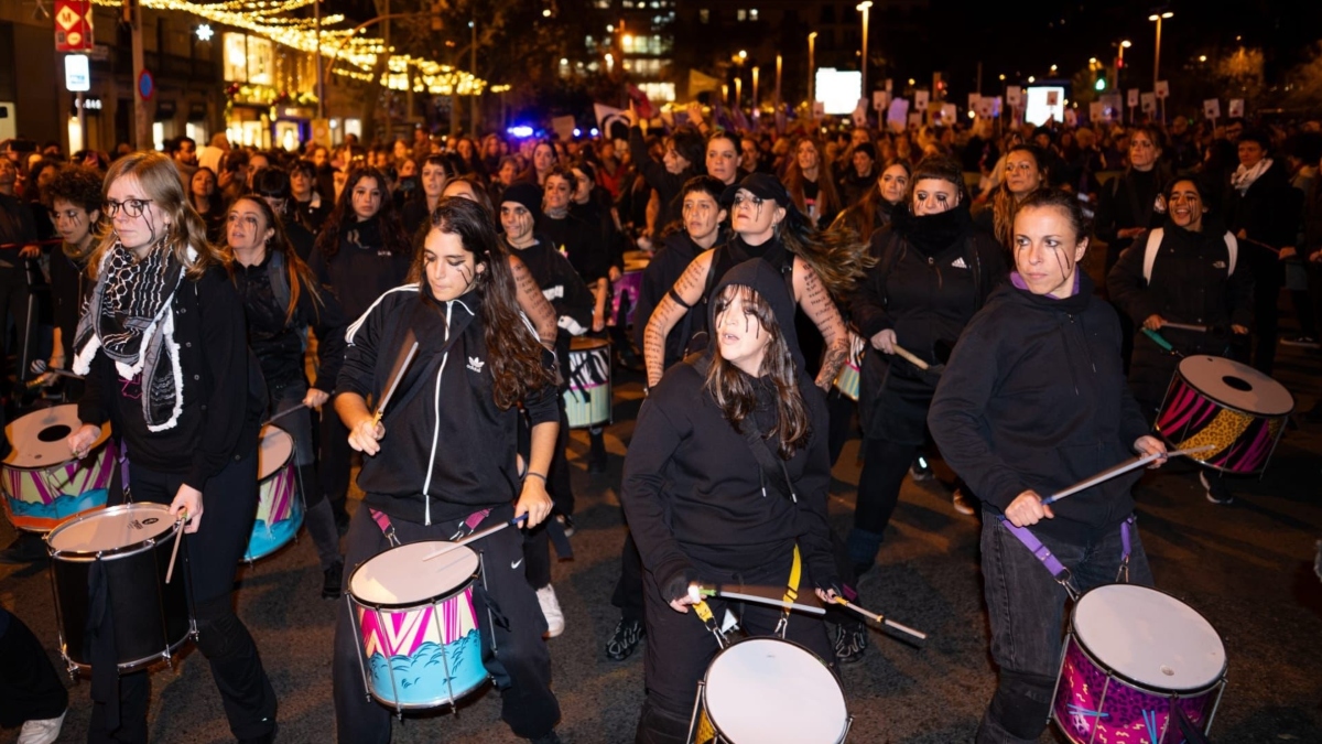 El movimiento feminista de Barcelona alerta de la «absoluta impunidad» de los agresores