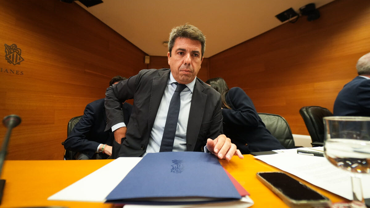 Mazón culpa al Gobierno de que el barranco del Poyo sólo tenga un sensor un año después