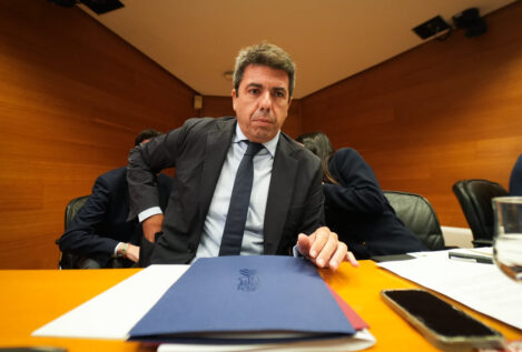 Mazón culpa al Gobierno de que el barranco del Poyo sólo tenga un sensor un año después