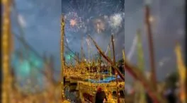 Sanary sur Mer: el mercadillo navideño entre canoas que flota en el Mediterráneo