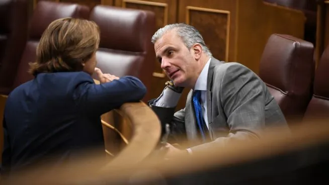Vox quita la portavocía adjunta del Congreso a Ortega Smith y sigue promocionando a Quero