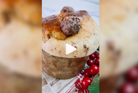 Panettone de Ferrero Rocher: la receta sencilla que triunfa en la oficina el día de la Lotería