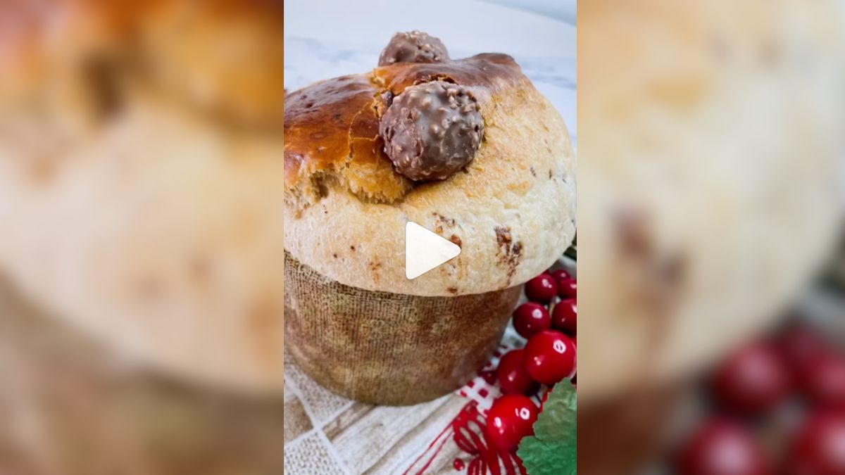 Panettone de Ferrero Rocher: la receta sencilla que triunfa en la oficina el día de la Lotería
