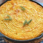 Pastel de carne con puré de patata